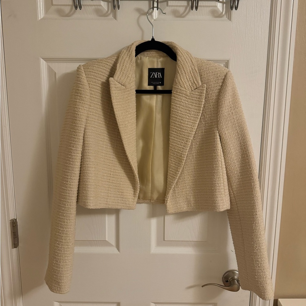 Zara tweed blazer